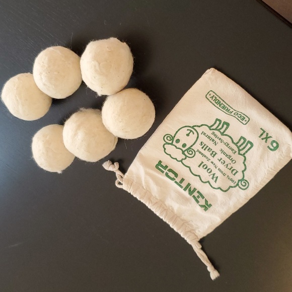 6 Eco-friendly organic wool dryer balls - Picture 5 of 7